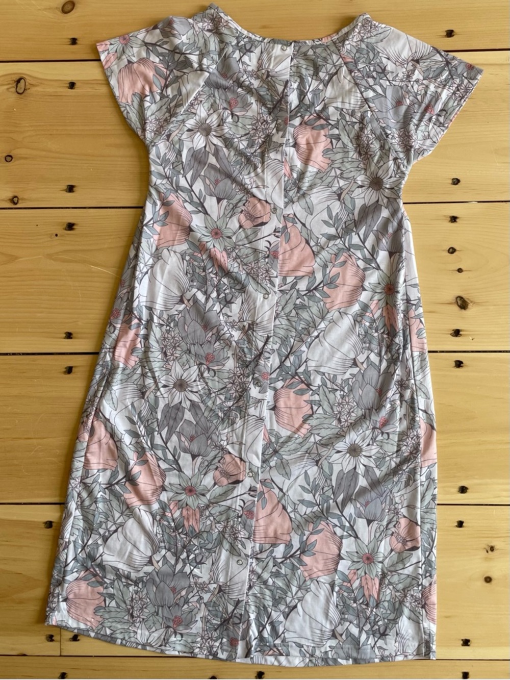 Labor and delivery gown.